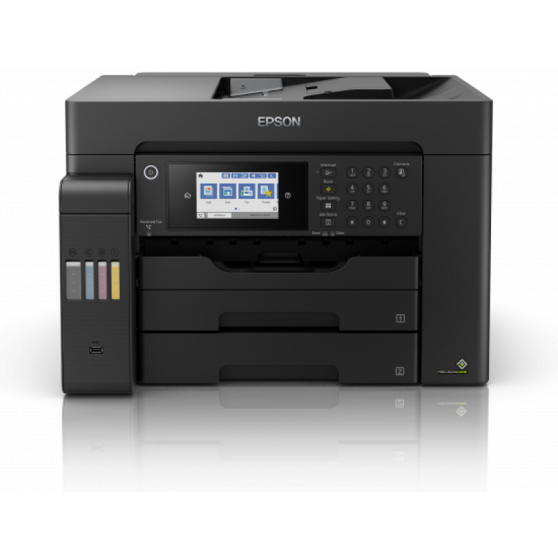 MULTIFUNCIONAL EPSON L15150, PPM 32 NEGRO / 20 COLOR, TINTA CONTINUA, ECOTANK, USB, RED, WIFI, ADF, DUPLEX, DOBLE CARTA, TABLOIDE image 2