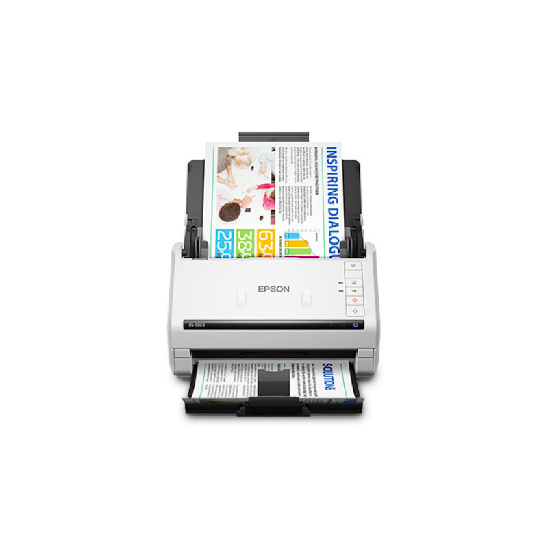 ESCANER EPSON DS-530 II, 35 PPM / 70 IPM, 600 DPI, 30 BITS, USB, ADF, DUPLEX image 3
