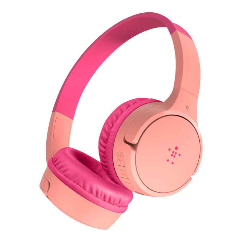 Belkin SOUNDFORM Mini Auriculares Inalámbrico y alámbrico Diadema Música MicroUSB Bluetooth Rosa