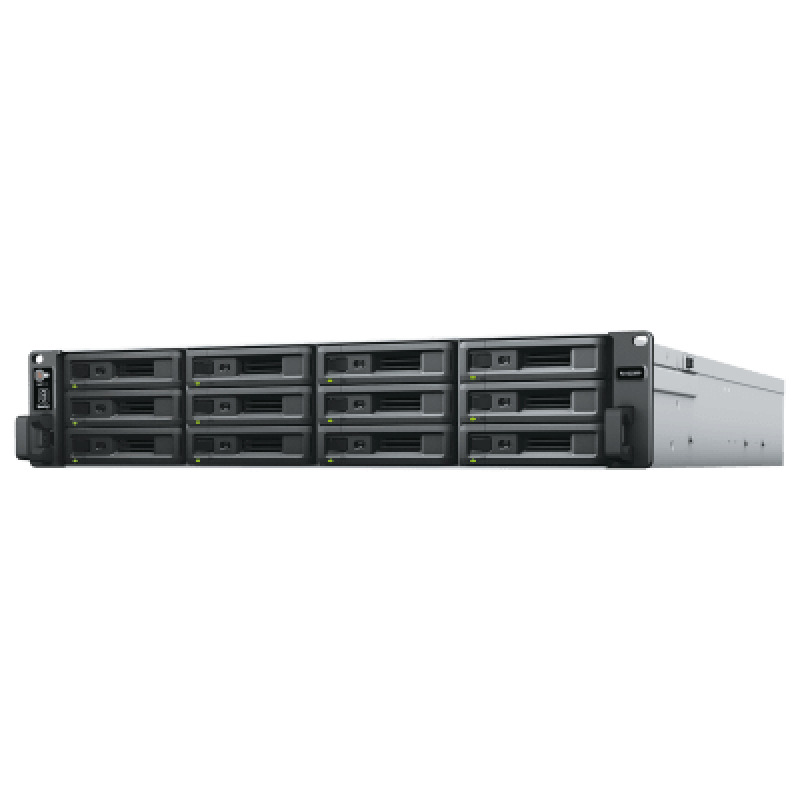 UNIDAD DE EXPANSION SYNOLOGY RX1223RP 12 BAHIAS HDD/SSD SATA DE 3.5/2.5 HDD 2.5 HASTA 216TB/HOT-SWAP/RACK 2U  image 2