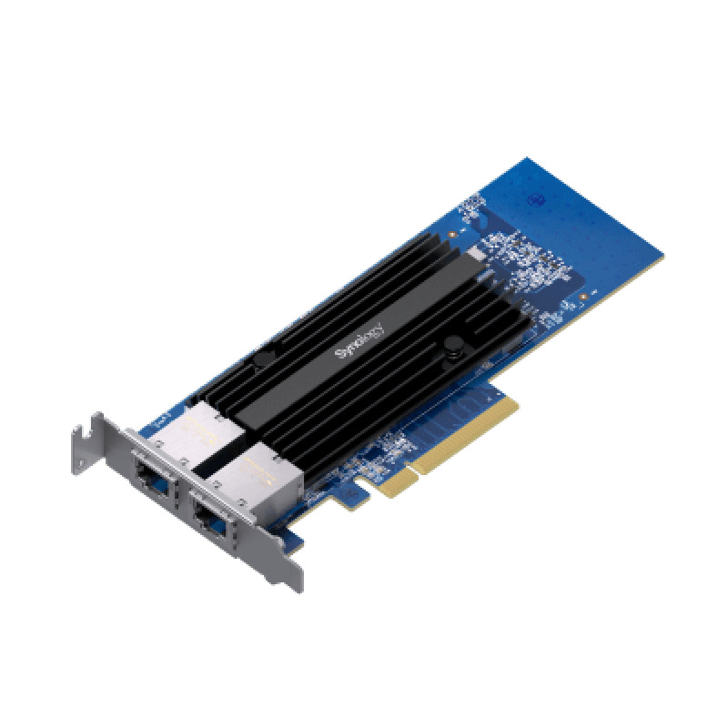 TARJETA DE RED SYNOLOGY E10G30-T2 DE 2 PUERTO ETHERNET 10 GBE DE ALTA VELOCIDAD, PCIE 3.0 X8 PARA NAS. VER MODELOS COMPATIBLES image 2