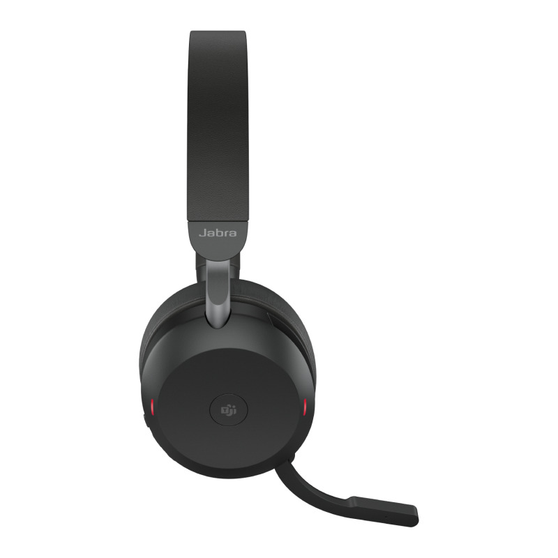 Jabra Evolve2 75 Auricular stereo versión MS con cancelación de ruido activa dongle USBA indicador de ocupado Busylight27599999999 image 3