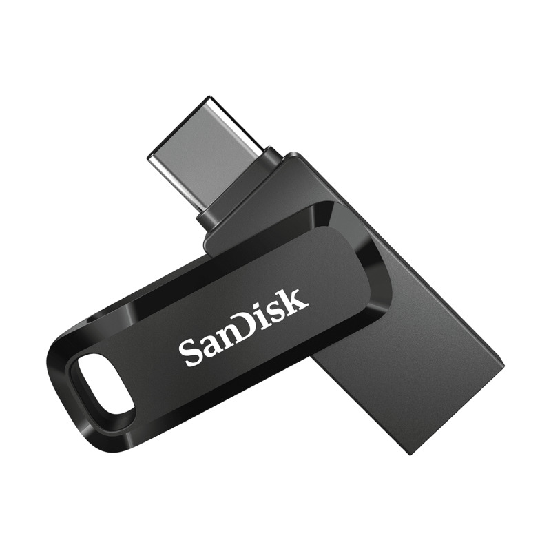 MEMORIA SANDISK ULTRA DUAL DRIVE GO USB 32GB TIPO-C / USB A 3.1 VELOCIDAD DE LECTURA 150MB/S COLOR NEGRO SDDDC3-032G-G46