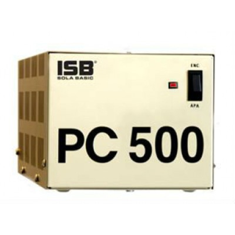 REGULADOR SOLA BASIC ISB PC 500 FERRORESONANTE 500VA / 400W 4 CONTACTOS COLOR BEIGE image 2