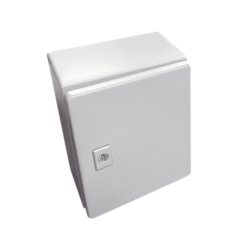 Gabinete de Acero Nema 4 IP 66 de 40 x 50 x 20 cm con Platina y certificado UL