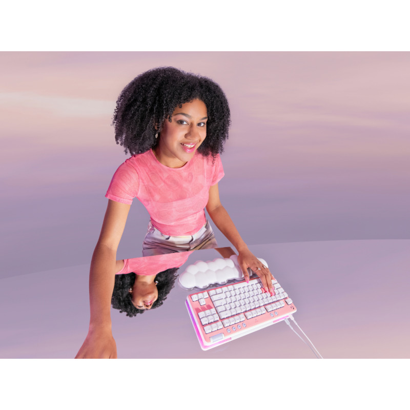 Logitech G G713 teclado USB QWERTY Inglés Blanco image 4