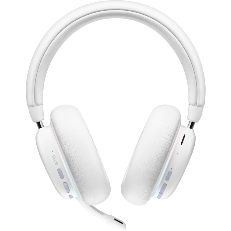 AUDIFONOS GAMING LOGITECH G735 RGB INALAMBRICO RECARGABLE TIPO-C HASTA 56HRS DE USO BLANCO image 2
