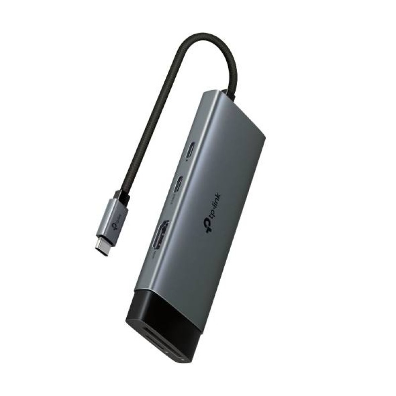 ADAPTADOR HUB | TP LINK | UH7020C | USB-C 7 EN 1 CON PUERTO HDMI 4K@60HZ, RANURAS PARA SD Y MICROSD Y CARGA RÁPIDA image 2