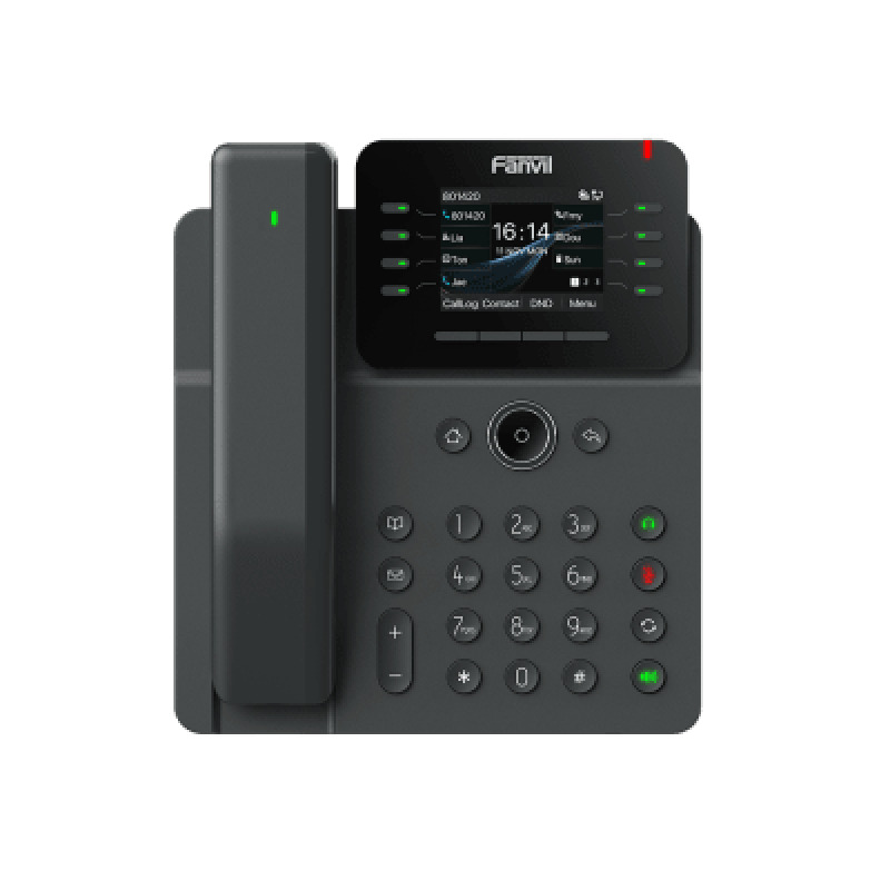 Telefono IP handset Inalámbrico 12 Líneas SIP Puertos Gigabit PoE