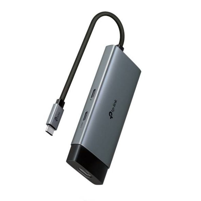 ADAPTADOR HUB | TP LINK | UH5020C | USB-C 5 EN 1 CON PUERTO HDMI 4K@60HZ Y CARGA RÁPIDA DE 100W image 2