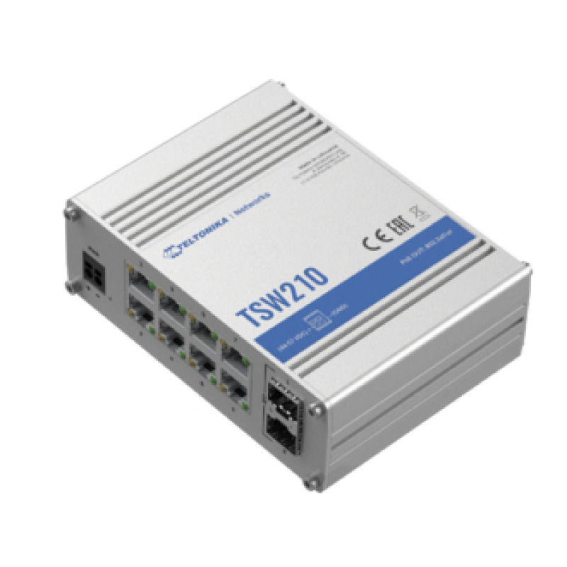 Switch Industrial NoAdministrable 8 puertos Gigabit 2 SFP 1G image 2