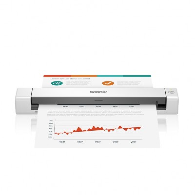 ESCANER BROTHER DS640, PORTATIL, VELOCIDAD DE ESCANEO DE 15 PPM, CONECTIVIDAD USB 3.0 image 4