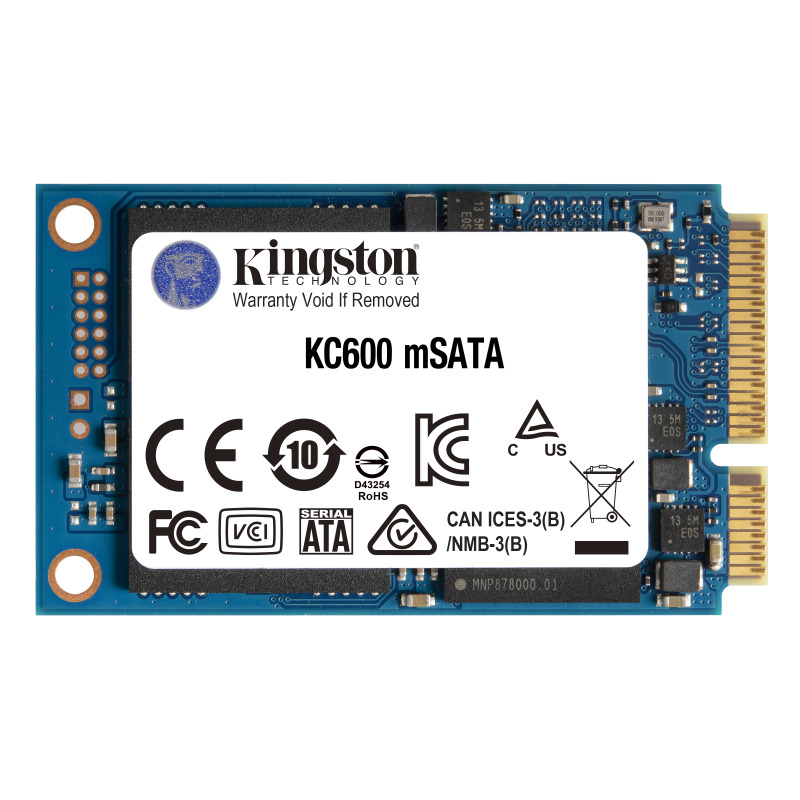 UNIDAD DE ESTADO SOLIDO KINGSTON INTERNO SKC600 256GB SATA3 MSATA LECT.550/ESCRIT.500MB/S NAND 3D TLC (SKC600MS/256G) image 3