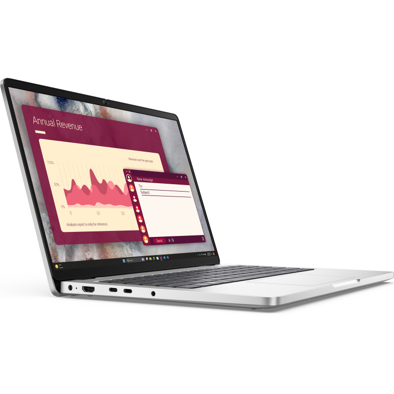 LAPTOP DELL PRO 14 | INTEL CORE ULTRA 5 235U | 16 GB | 512 GB SSD | 14 FHD | WIN 11 PRO | 3 AÑO DE GARANTIA | SILVER | Y5C5C image 3