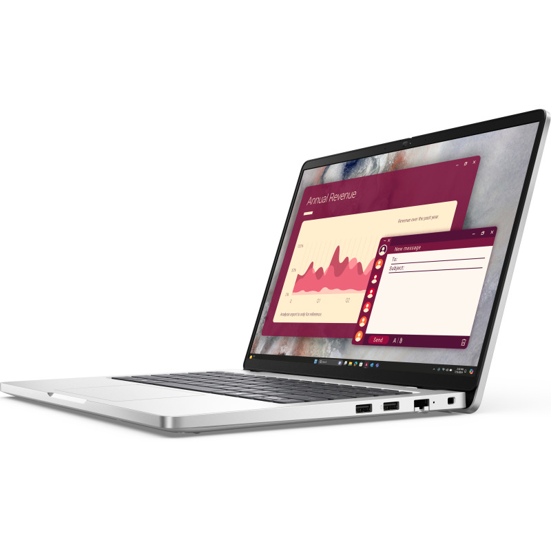 LAPTOP DELL PRO 14 | INTEL CORE ULTRA 5 235U | 16 GB | 512 GB SSD | 14 FHD | WIN 11 PRO | 3 AÑO DE GARANTIA | SILVER | Y5C5C image 4
