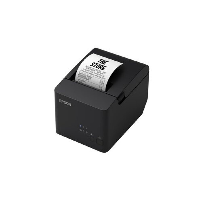 MINIPRINTER EPSON TM-T20IVL-002, TERMICA, 80 MM O 58 MM, USB, ETHERNET, AUTOCORTADOR, NEGRA