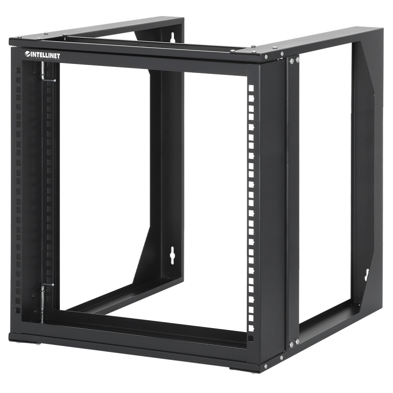RACK ABIERTO DE 19 INTELLINET PARA MONTAJE EN PARED, 2 POSTES, 9U image 12
