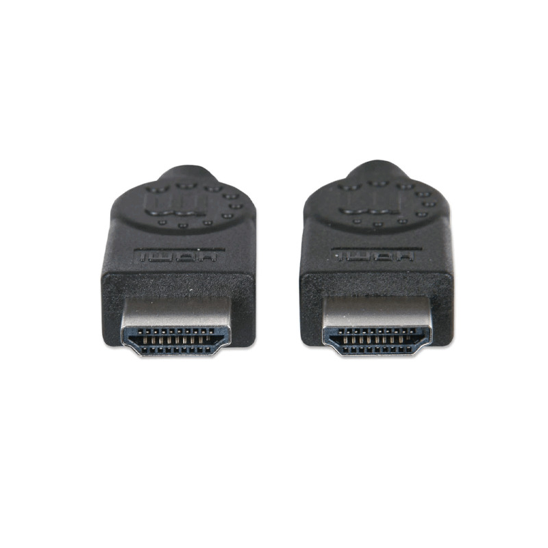SUSTUTUIDO POR MAN1760043  Cable HDMI de alta velocidad de 5m  / Macho a macho / Blindado / Color negro / Resolución 4K@30Hz / Soporta hasta 1080p en 3D con color intenso
