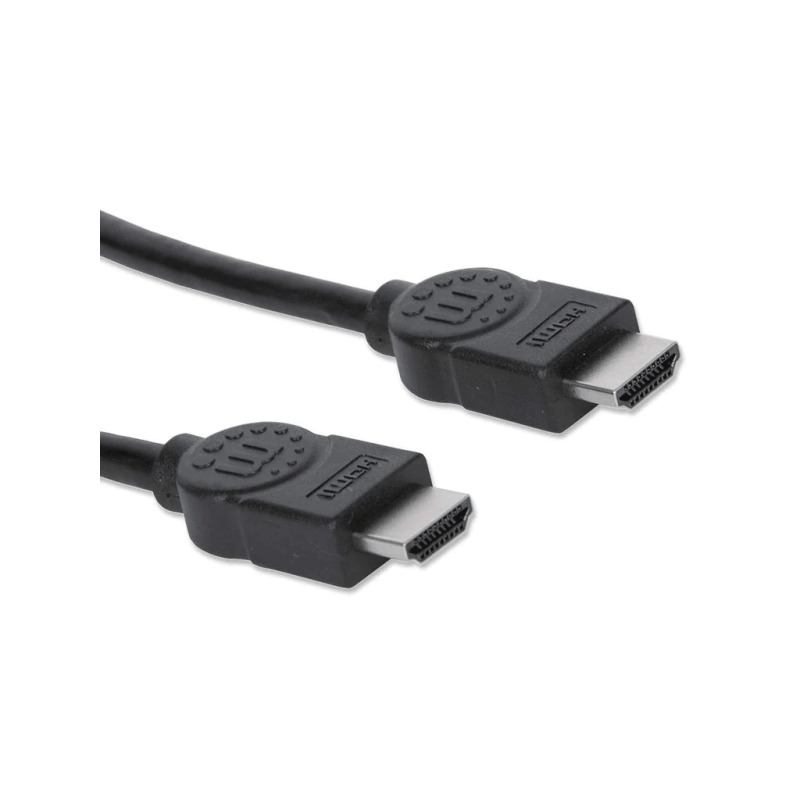 SUSTUTUIDO POR MAN1760043  Cable HDMI de alta velocidad de 5m  / Macho a macho / Blindado / Color negro / Resolución 4K@30Hz / Soporta hasta 1080p en 3D con color intenso image 6