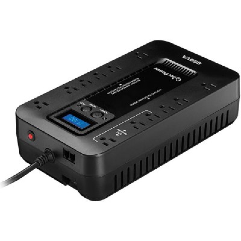 UPS de 850 VA/510 W Topología Standby con Modo Ahorrador ECO Entrada 120 Vca NEMA 515P Con 12 Tomas NEMA 515R