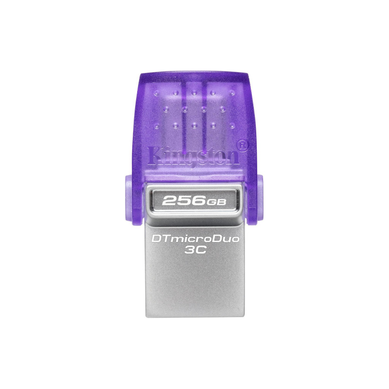 MEMORIA FLASH USB KINGSTON DATA TRAVELER MICRODUO 256GB 3C TYPE A-C (DTDUO3CG3/256GB)