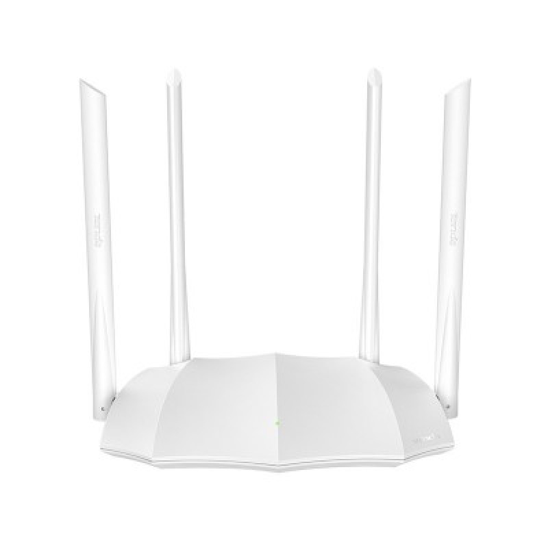 ROUTER TENDA  AC5 AC1200 802.11 AC/B/G/N DUAL-BAND  DOBLE BANDA  4 ANTENAS EXTERNAS 6 DBI MU-MIMO BEAMFORMING, IPV6, IPTV, 4 PUERTOS FAST ETHERNET ,2,4GHZ A 300MBPS Y 5GHZ 867MBPS 1 WAN/ 3 LAN image 2
