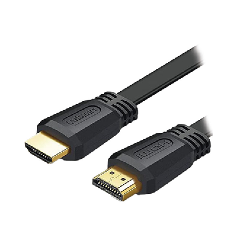 Cable HDMI 20 Plano de 5 m / 4K60Hz / HDR / 3D / HEC Canal Ethernet HDMI / ARC Canal de Retorno de Audio / Color Profundo de 48 bits / Audio de 32 canales / HDCP /Audio Dolby True HD 71 / 18 Gbps / Estañado y Triple Blindaje / Anti Interfere image 2