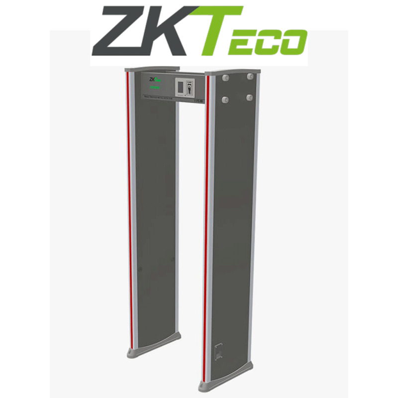 ZKTECO D2180 - Arco Detector de Metales Estándar de 18 Zonas / Pantalla LCD 3.5° /  256 Niveles de Sensibilidad /  Contador para Alarma y Personas  image 3