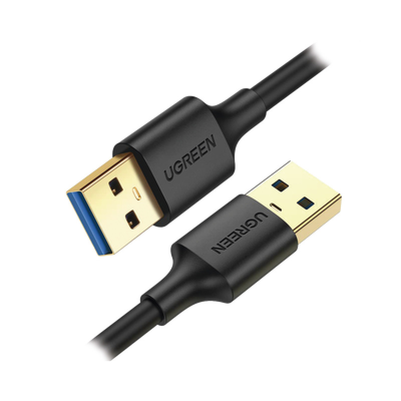 Cable USBA 30 a  USBA 30 / 2 Metros / Macho a Macho / Conector Niquelado / Núcleo de Cobre Estañado / Blindaje Múltiple / Velocidad 5Gbps / No Requiere Controlador / Compatible con USB20 Y USB 11 image 2