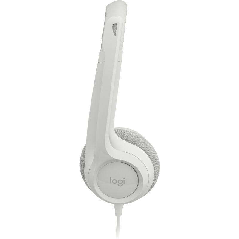 AUDIFONOS DIADEMA LOGITECH H390 SUPRESION DE RUIDO CONTROL DE VOLUMEN USB BLANCO image 4