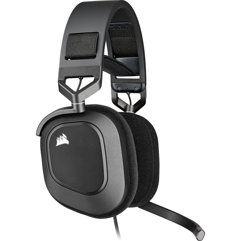 AURICULARES PREMIUM PARA JUEGOS CON SONIDO ENVOLVENTE 7.1 CORSAIR HS80 RGB USB,/NEGRO (CA-9011237-NA) image 3