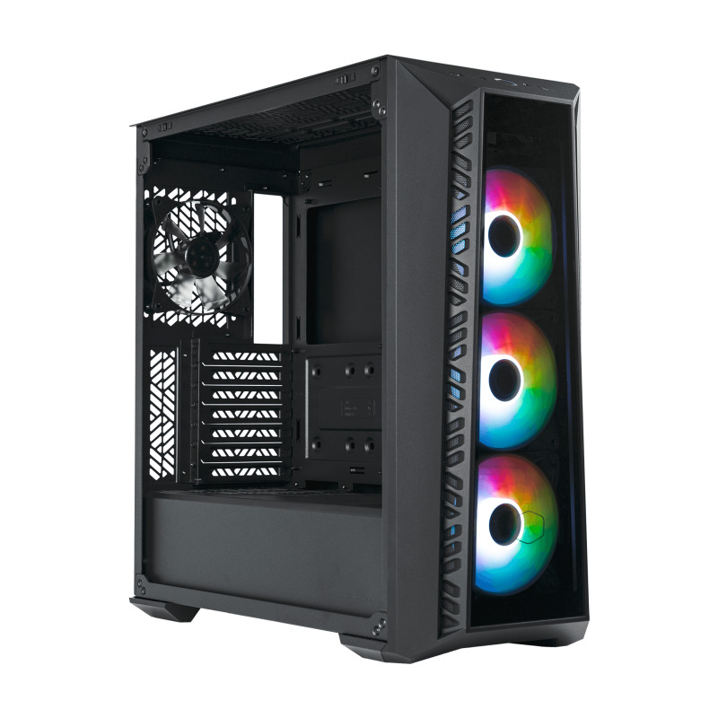 GABINETE COOLER MASTER MASTERBOX MB520 /NEGRO/MIDI-TOWER/ATX/4VENTILADORES INSTALADOS 3X ARGB/CON VENTANA/GAMER image 7