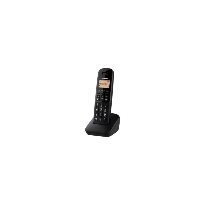 TELEFONO PANASONIC KX-TGB310MEB INALAMBRICO PANTALLA LCD COLOR AMBAR50 NUMEROS EN DIRECTORIO BLOQUE DE LLAMADAS NO DESEADAS VOLUMEN DE RECEPTOR LOCALIZADOR DE AURICULAR NEGRO image 4