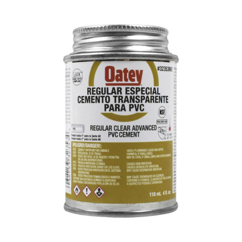 Cemento Claro de 118 ml para Tubo Conduit PVC Pesado image 2