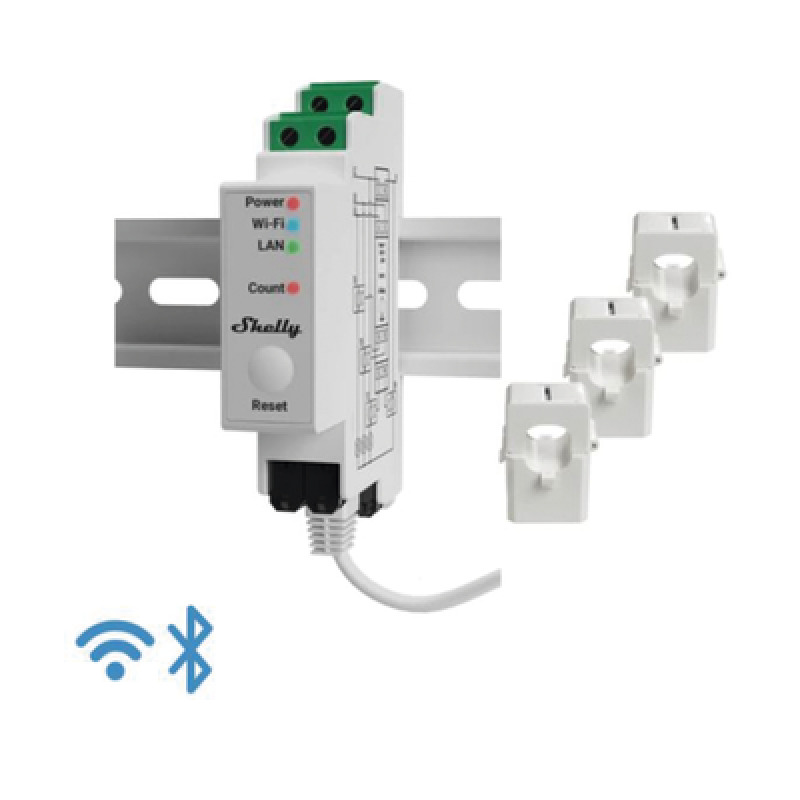 Medidor Trifásico de Corriente Alterna / WIFI / industrial y residencial / Nube P2P image 2