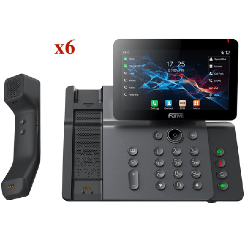 Kit modelo V66PRO Llévate 6 Teléfonos por el Precio de 3