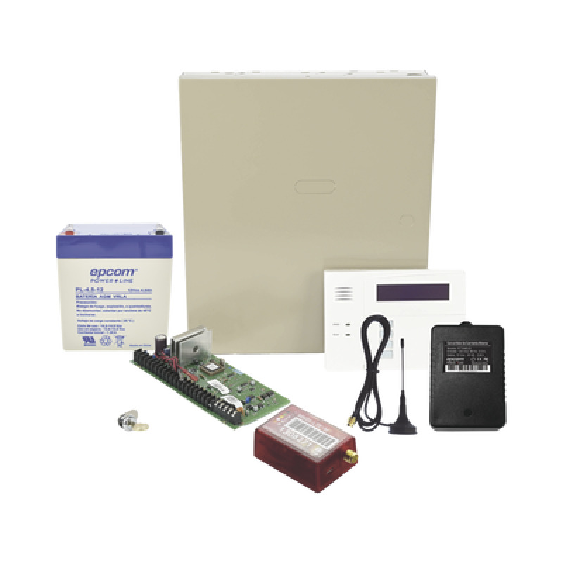 2 Años 4GLTEM/5G ILIMITADO INCLUIDO  Kit Vista48LA con comunicador 4GLTEM/5G MN01 Teclado Gabinete Bateria y Transformador