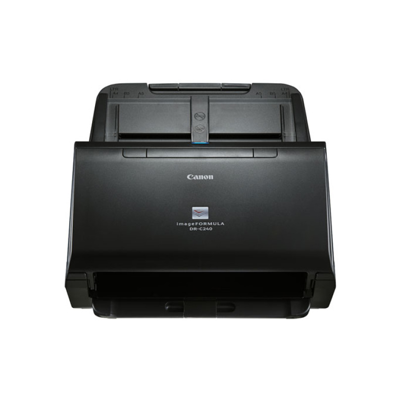 ESCANER CANON DR-C240, 45 PPM/90 IPM, 600 DPI, 24 BITS, USB, DUPLEX, ADF, COMPATIBLE: WINDOWS, ALIMENTACION: 60 HOJAS, OFICIO, VERTICAL, ESCANEO DIARIO 4000