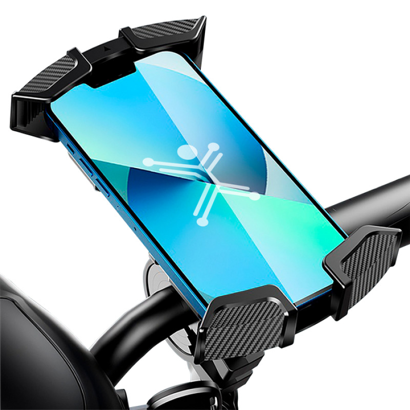 SOPORTE DE SMARTPHONE PARA BICICLETA  MOTO PERFECT CHOICE NEGRO image 5