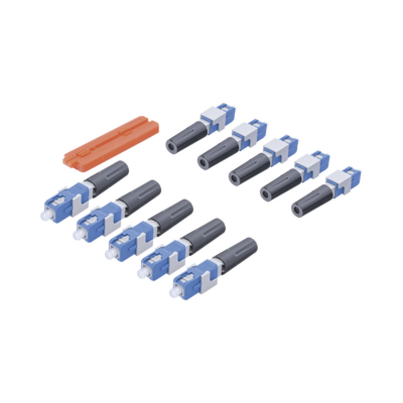 Conector mecánico Monomodo SC/UPC Prepulido 3mm Bolsa con 10 PIEZAS