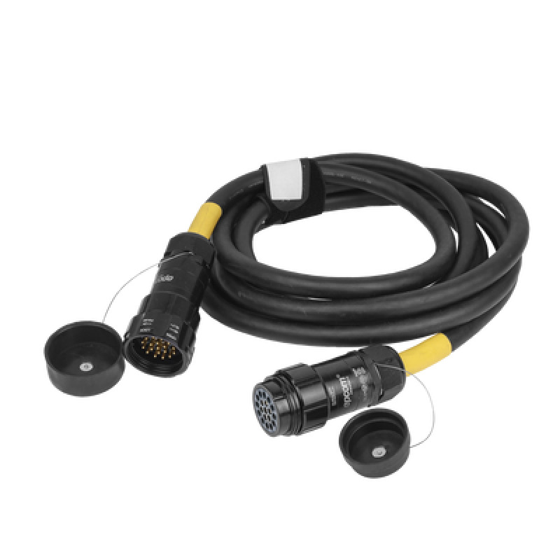 MANGUERA DE AC TIPO SOCAPEX CONECTORES MACHO Y HEMBRA | 10 METROS