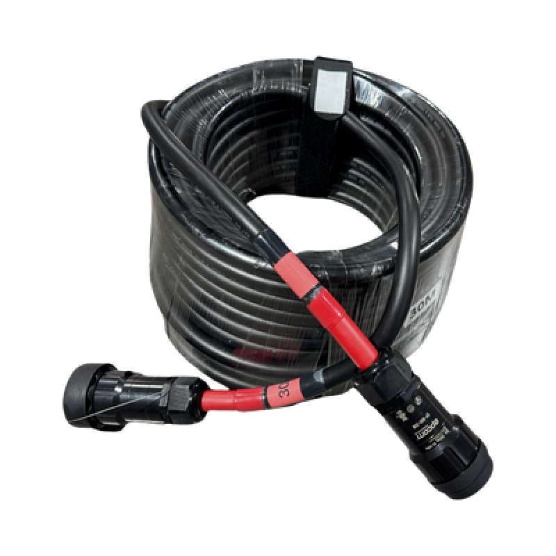 MANGUERA DE AC TIPO SOCAPEX CONECTORES MACHO Y HEMBRA | 30 METROS