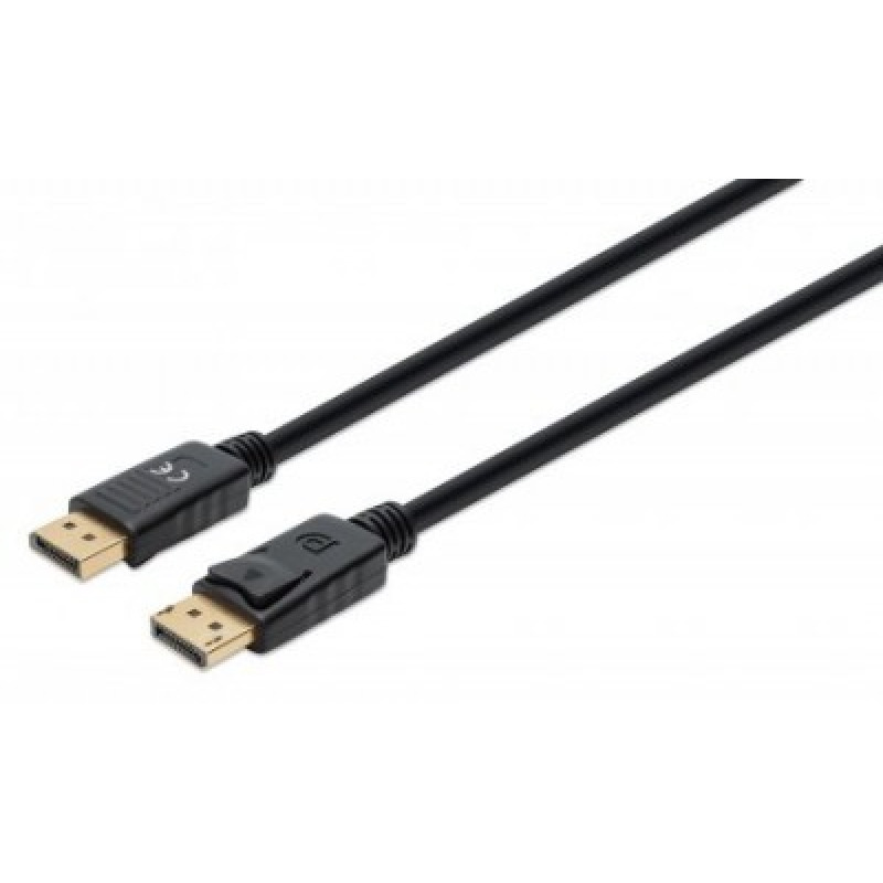 CABLE DISPLAYPORT,MANHATTAN,355568, V1.4 M-M, 1.0M NEGRO 8K60HZ image 2