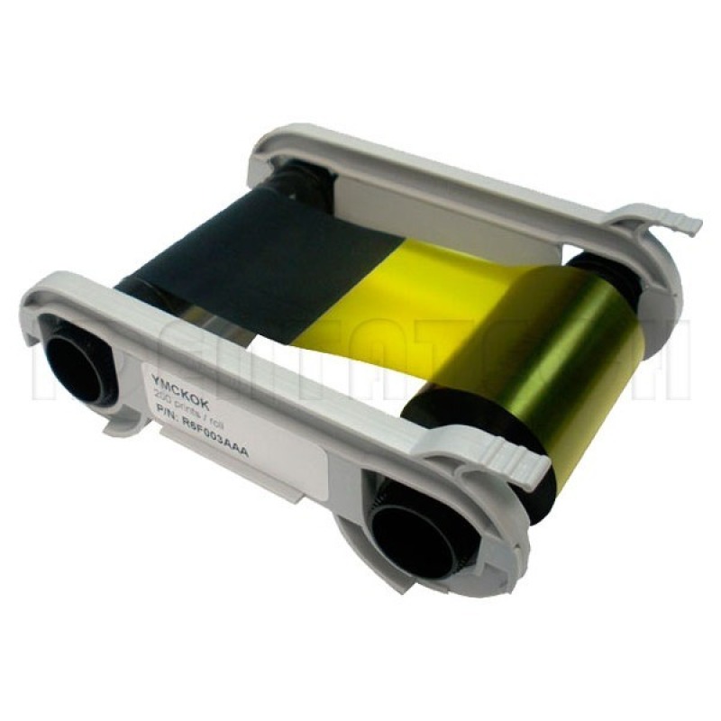 Evolis R6F003AAA cinta para impresora Negro, Cian, Magenta, Amarillo