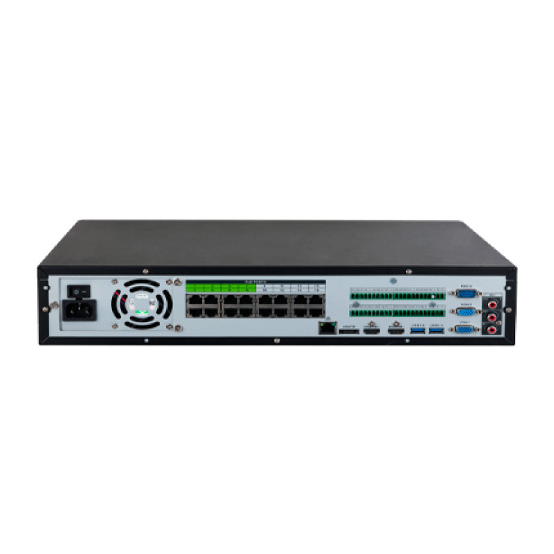 DAHUA NVR5864-16P-EI - NVR de 64 Canales IP/ WizSense/ 16 Puertos PoE/ 8 Bahias para Discos Duros/ 2 Canales de Reconocimiento Facial/ 4 de Protección Perimetral/ 8 Canales SMD Plus/ Soporta Camaras con IA/ Puertos PoE 1-8 Soportan ePoE/ #LoNuevo image 6