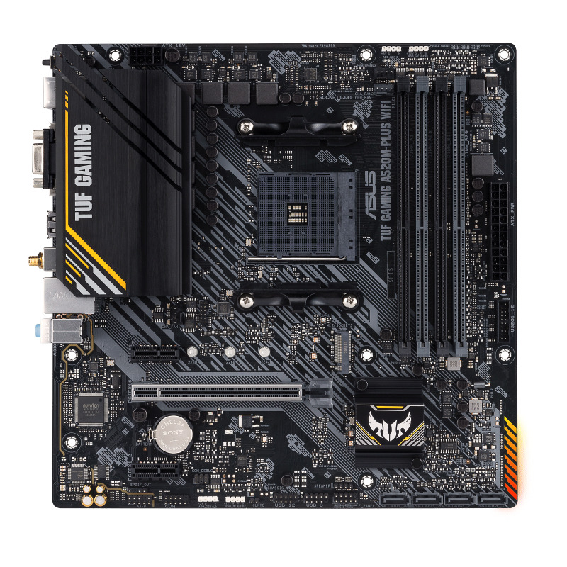 MB ASUS A520 AMD S-AM4 5A GEN/4X DDR4 2800/2X DP/HDMI/D-SUB/M.2/4X USB3.2/MICRO ATX/GAMA BASICA 