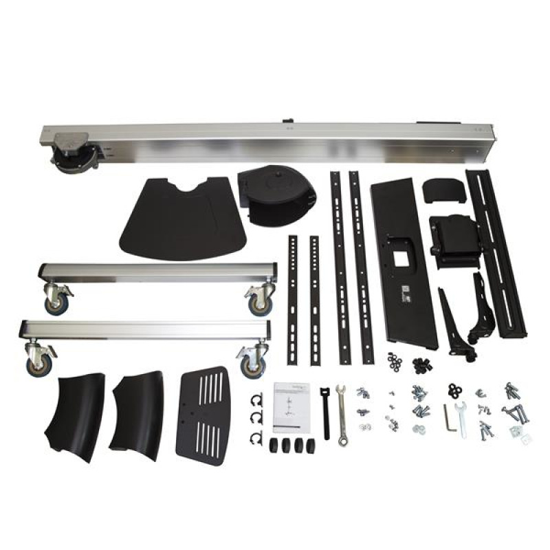 SOPORTE MOVIL PARA TV - CARRO DE TRANSPORTE PARA TELEVISOR DE 32 A 75 PULGADAS - CARRITO AV MOVIL MESA RODANTE PARA TV VESA CON AJUSTE DE UN TOQUE - STARTECH.COM MOD. STNDMTV70 image 9