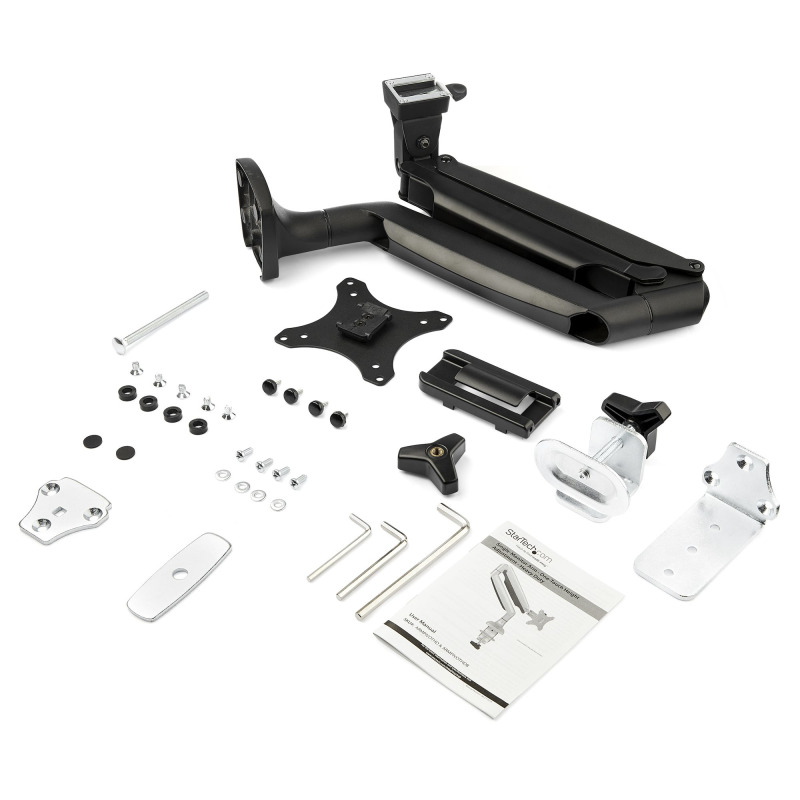 SOPORTE DE ESCRITORIO ARTICULADO PARA UNA PANTALLA - BRAZO DE SERVICIO PESADO - HASTA 32 VESA - NEGRO - STARTECH.COM MOD. ARMPIVOTHDB image 12
