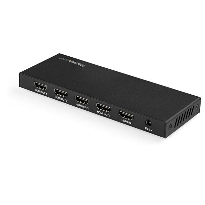 SPLITTER HDMI - DE 4 PUERTOS - 4K 60HZ - DIVISOR HDMI 1 ENTRADA 4 SALIDAS - SPLITTER HDMI DE 4 SALIDAS - DIVISOR DE PUERTOS HDMI - STARTECH.COM MOD. ST124HD202 image 2