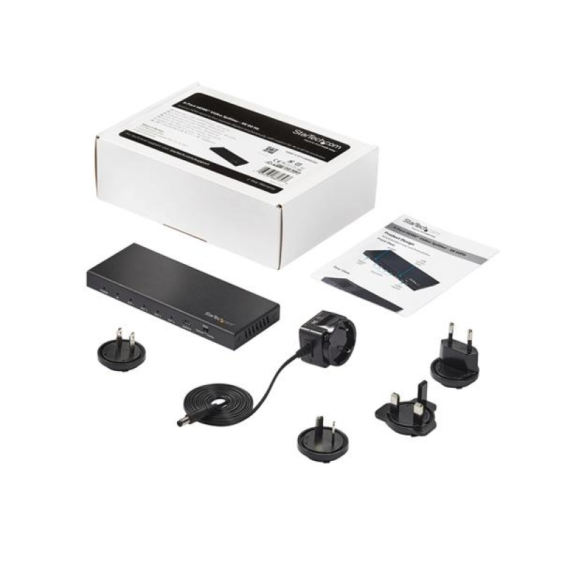 SPLITTER HDMI - DE 4 PUERTOS - 4K 60HZ - DIVISOR HDMI 1 ENTRADA 4 SALIDAS - SPLITTER HDMI DE 4 SALIDAS - DIVISOR DE PUERTOS HDMI - STARTECH.COM MOD. ST124HD202 image 6